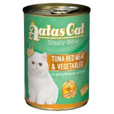 Aatas Cat Soupy Stew Tuna Red Meat & Vegetables 400g